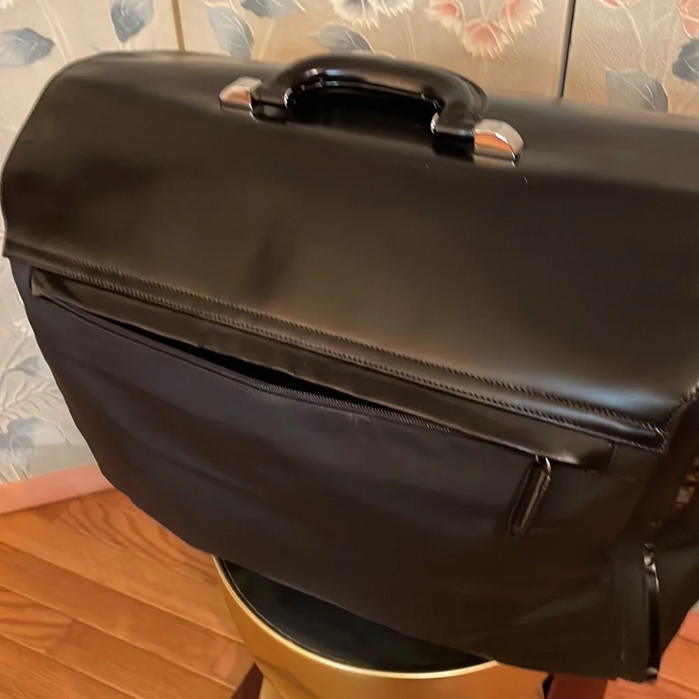 Pineider Firenze 1774 Weekend Duffle Leather & Neoprene - Picture 12 of 15